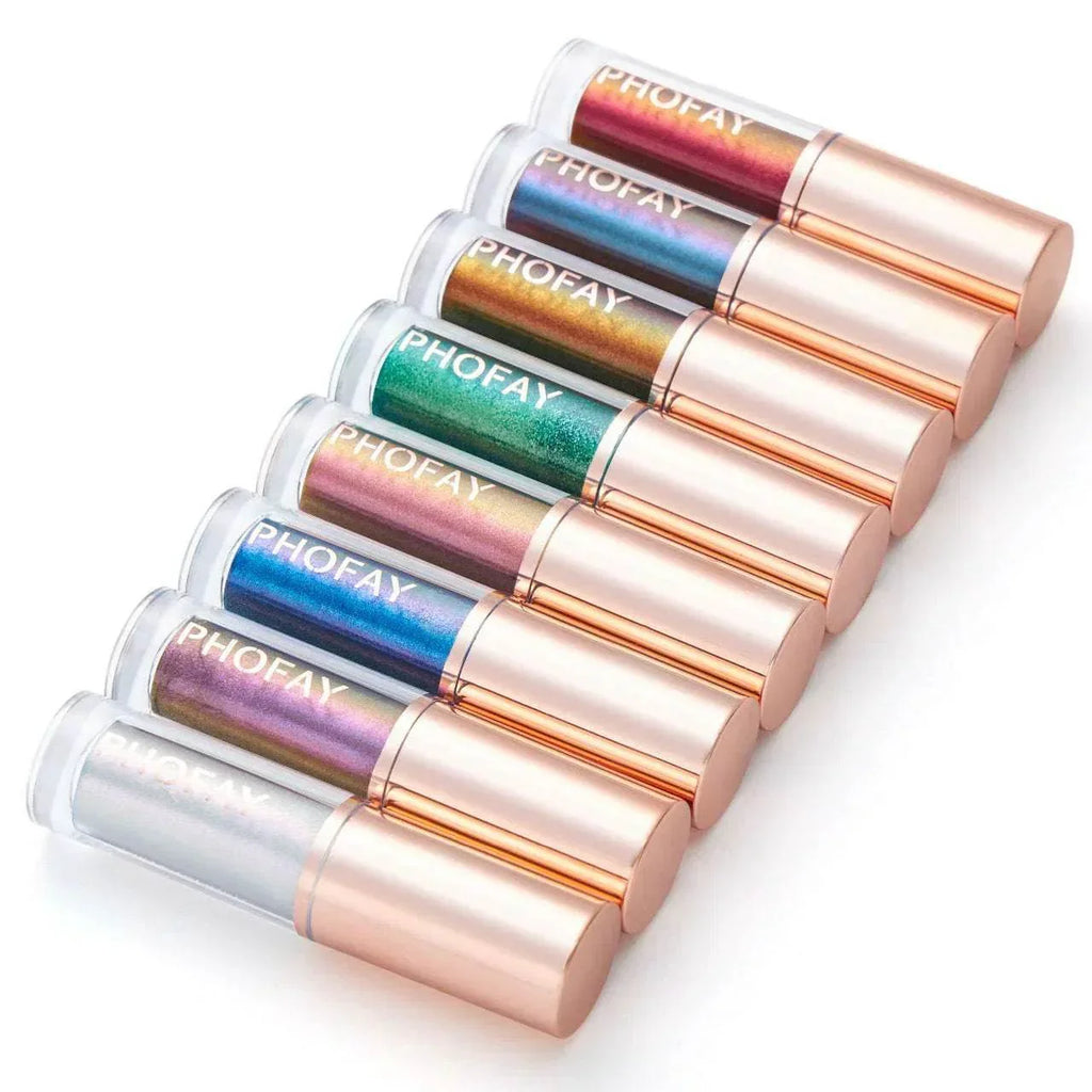 PHOFAY Liquid Glitter Eyeliner Set – Sparkling & Smudge-Proof - ZA-Zola