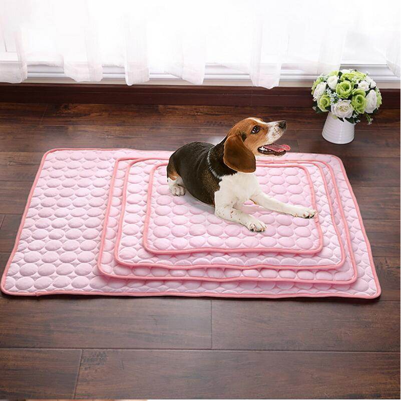 Cooling Pet Pad Ice Silk Mat for Dogs & Cats - ZA-Zola