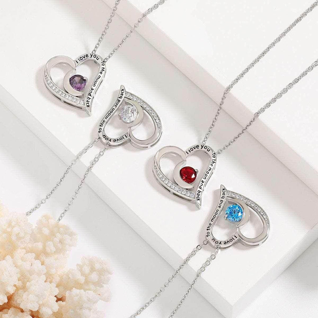 Shop Heart Love Necklace – Perfect Valentine Gift! - ZA-Zola
