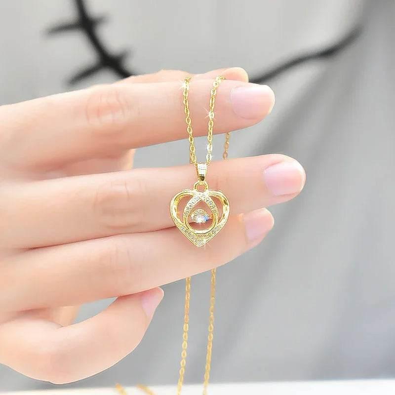 Shop Dancing Love Necklace – Perfect Valentine Gift! - ZA-Zola
