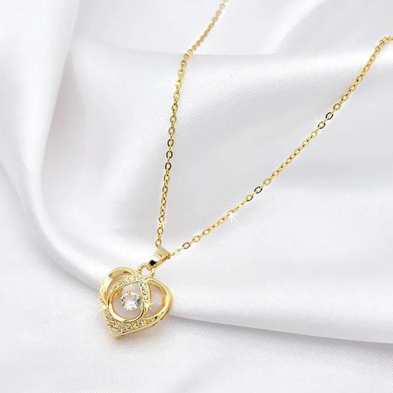 Shop Dancing Love Necklace – Perfect Valentine Gift! - ZA-Zola
