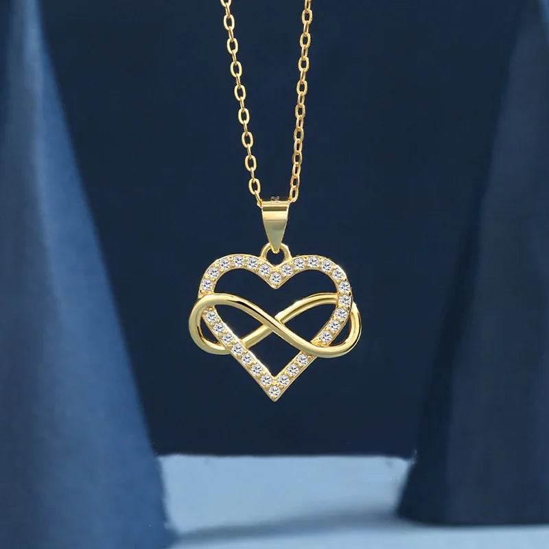 Shop Unlimited Love Necklace – Perfect Valentine Gift! - ZA-Zola