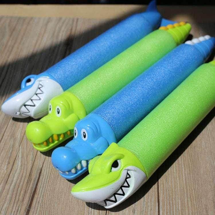33cm Cartoon Shark Water Gun Toy – Summer Blaster for Kids - ZA-Zola