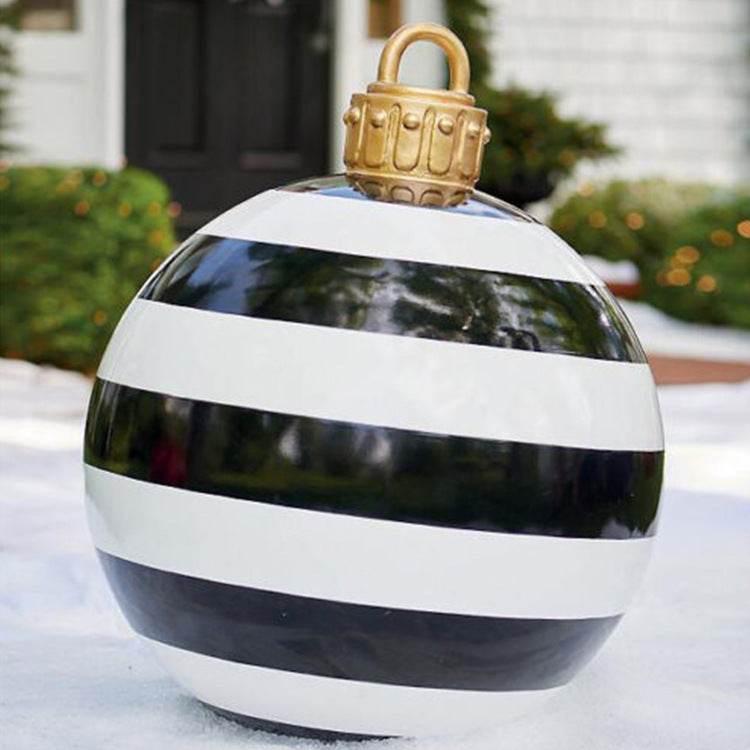 Inflatable Christmas Ornament Ball 60CM Outdoor PVC - ZA-Zola