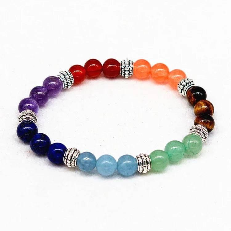 Chakra Energy Yoga Bracelet with Natural Stones - ZA-Zola