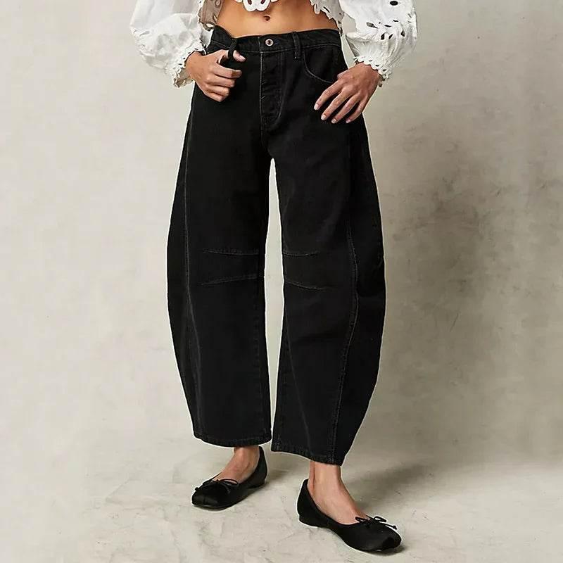 Summer Wide-Leg Cotton Pants – Comfy + Chic - ZA-Zola