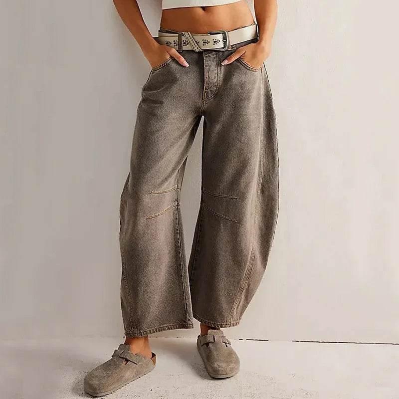 Summer Wide-Leg Cotton Pants – Comfy + Chic - ZA-Zola
