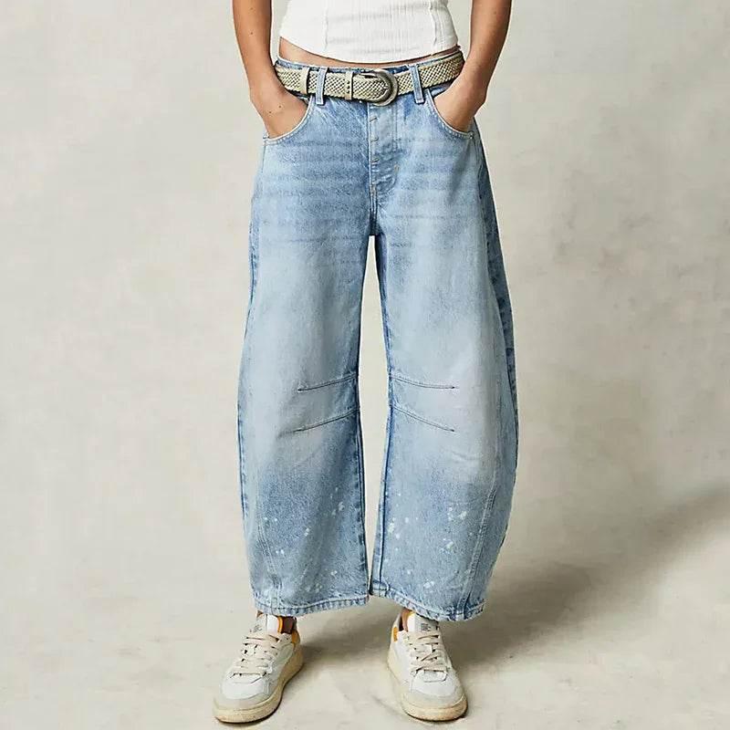Summer Wide-Leg Cotton Pants – Comfy + Chic - ZA-Zola