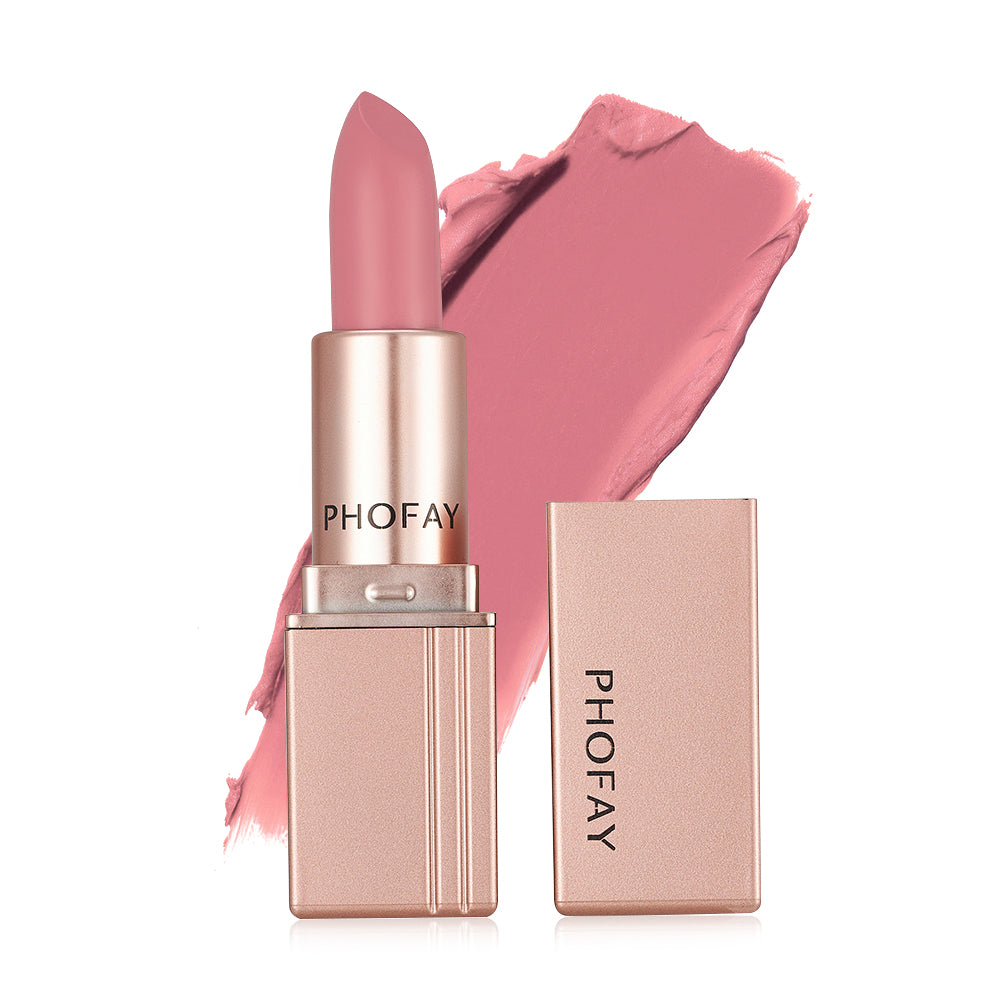 PHOFAY Matte Lipstick | Long-Lasting Waterproof Lip Color