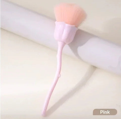 Rose Loose Powder Makeup Brush – Soft Beauty Tool - ZA-Zola