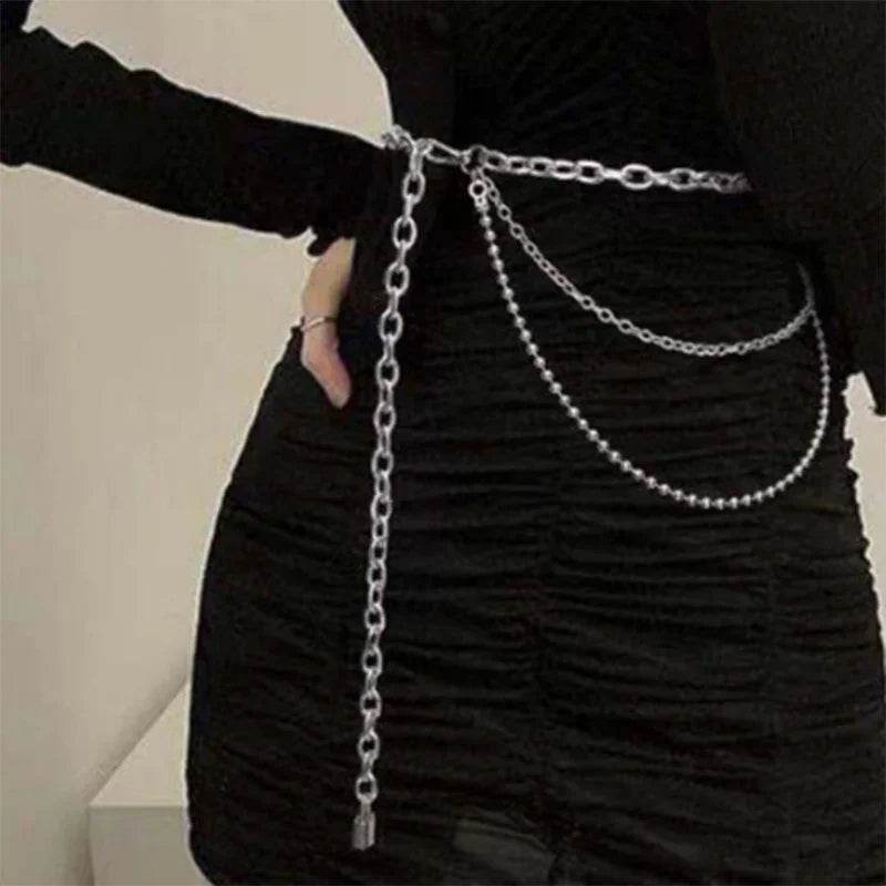Summer Body Jewelry - Hip Hop Punk Waist Chain for Women - ZA-Zola