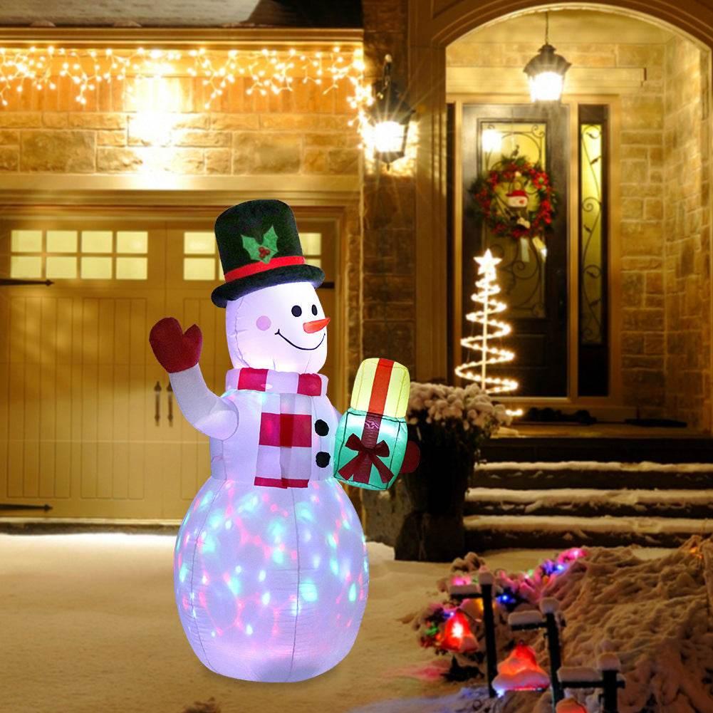 Christmas LED Inflatable Decoration — Santa, Tree & Snowman Yard Decor - ZA-Zola
