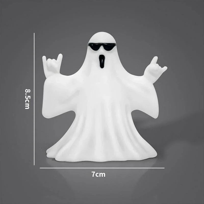 ZA-Zola Halloween Middle Finger Ghost Ornament - ZA-Zola