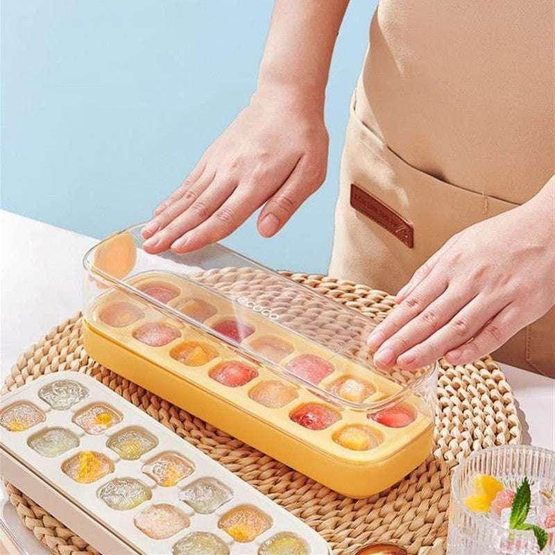 Silicone Ice Tray Press – Small, Medium, Large Sizes - ZA-Zola