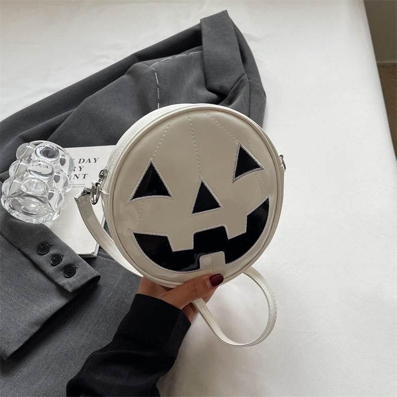 ZA-Zola Halloween Pumpkin Small Round Shoulder Bag - ZA-Zola