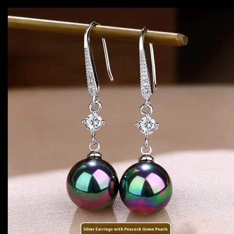 Elegant Face-Slimming Golden Earrings – Luxury Pearl Designs - ZA-Zola