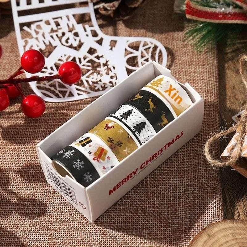 Christmas Decorative Tape – 6 Roll Set - ZA-Zola