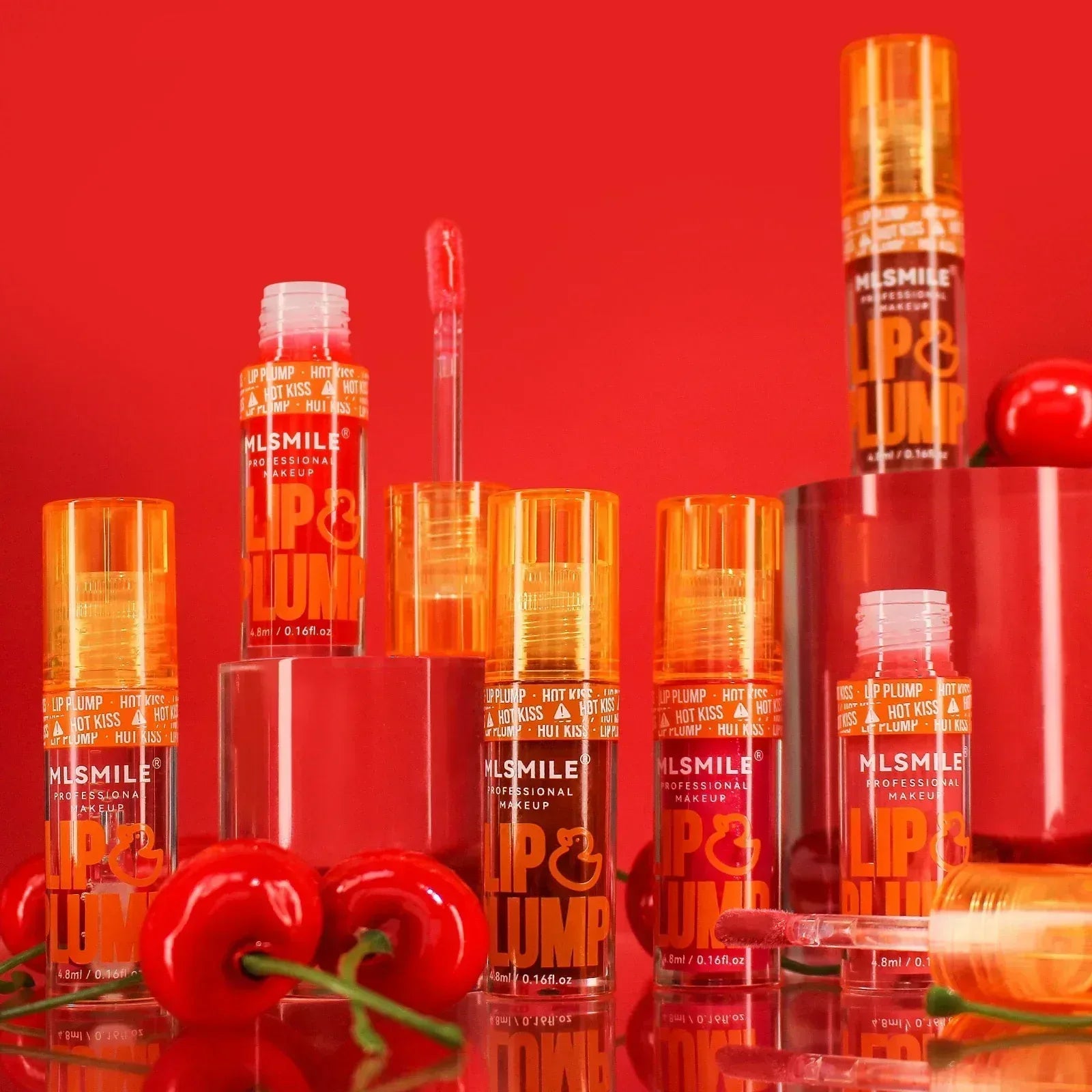 Duck Lip Gloss Mirror Lip Lacquer – Pearlescent Liquid Lipstick - ZA-Zola