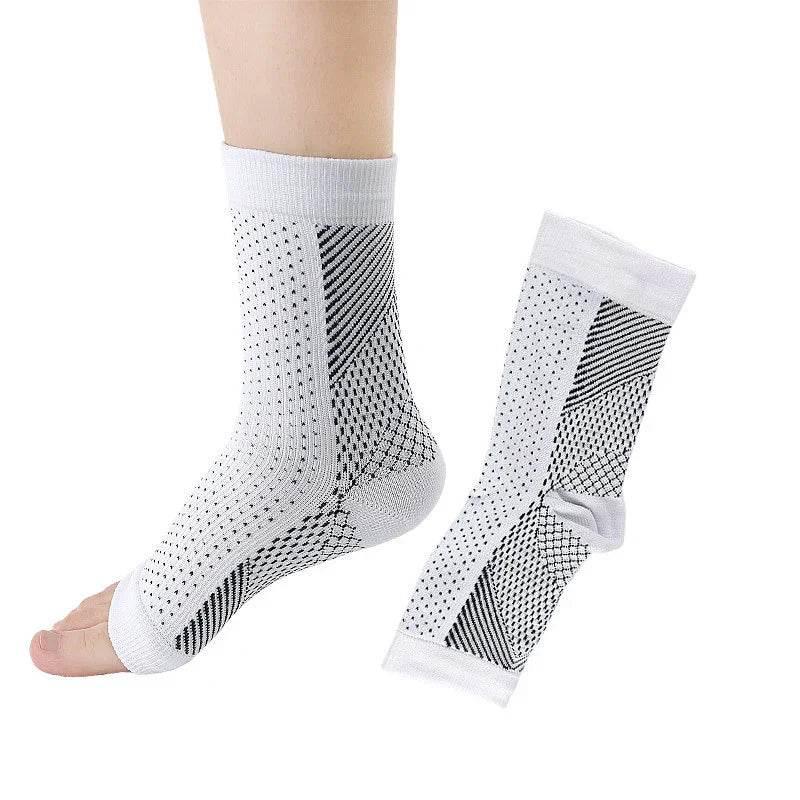 Compression Foot Sleeve Socks for Sports & Swelling Relief - ZA-Zola