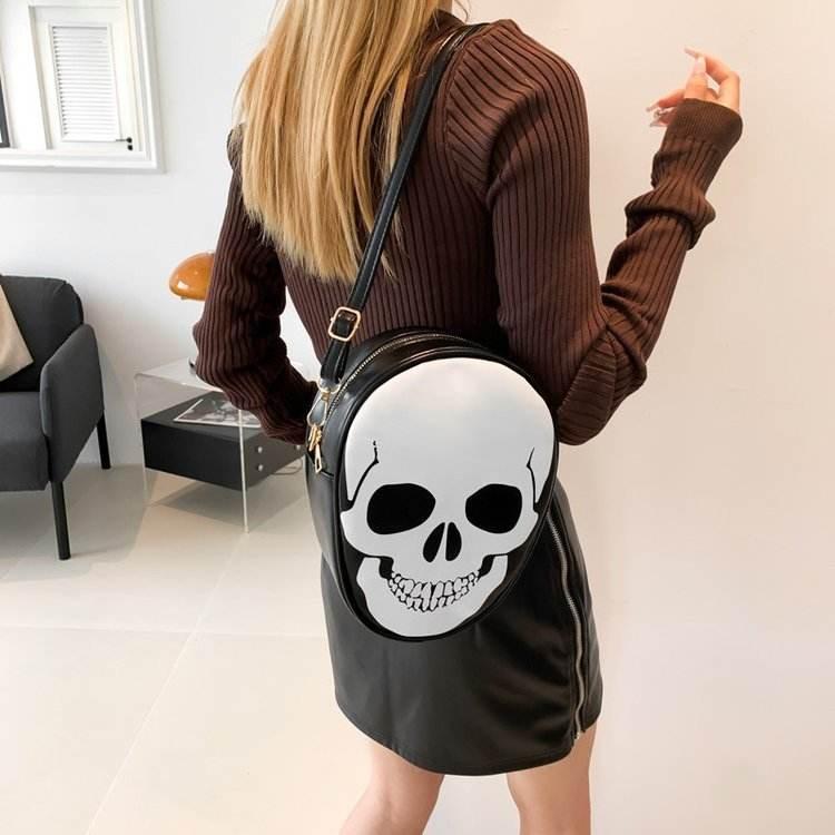 ZA-Zola Halloween Skull Shoulder Crossbody Bag - ZA-Zola
