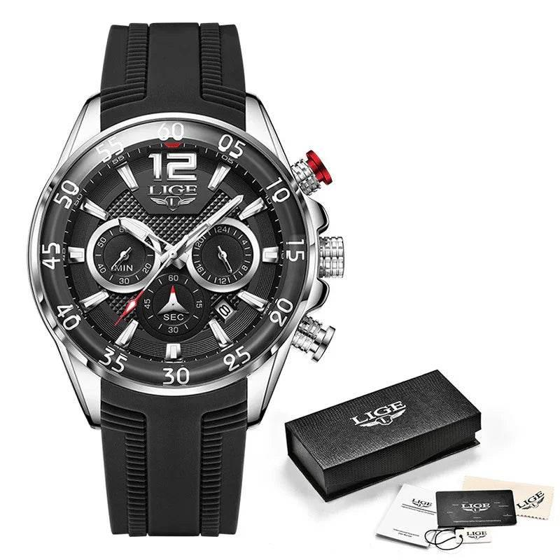 Waterproof Sports Quartz Men's Watch – Stylish & Durable - ZA-Zola