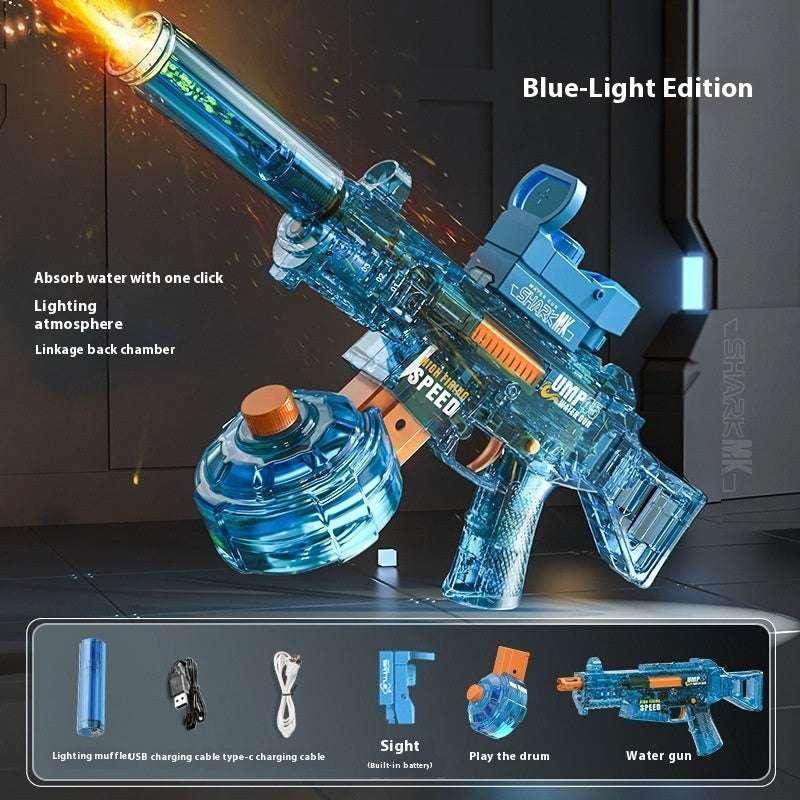 UMP45 Electric Water Gun with Lights – Kids Toy - ZA-Zola