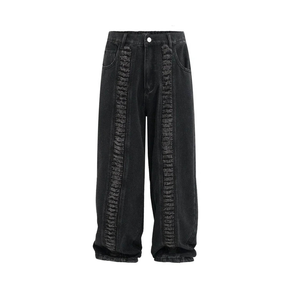 Men's Street Fashion Loose Hole Trousers - ZA-Zola