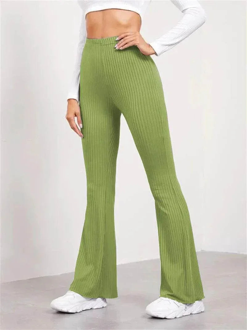 High Waist Yoga Pants – Tummy Control & Medium Elastic - ZA-Zola