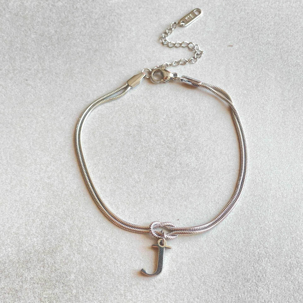 A-Z Love Knot Bracelets | Personalized Jewelry Gift - ZA-Zola