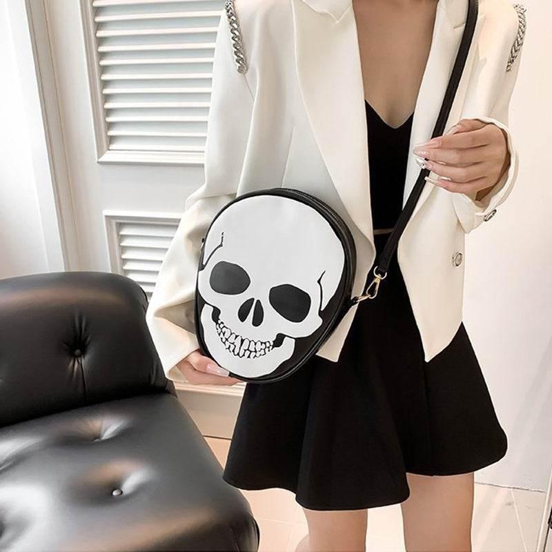 ZA-Zola Halloween Skull Shoulder Crossbody Bag - ZA-Zola