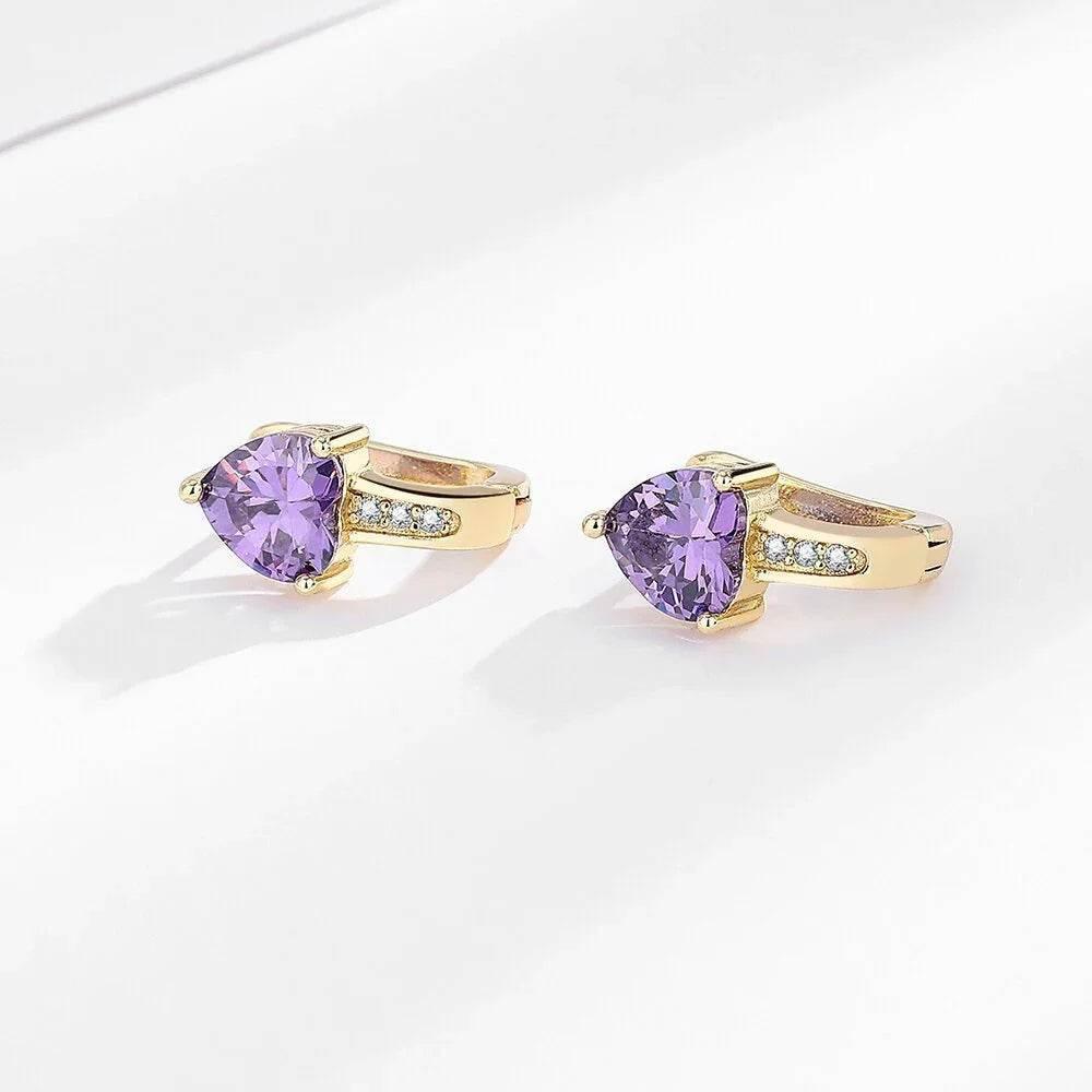 Heart Zircon Ear Clip for Women – Love Inspired - ZA-Zola