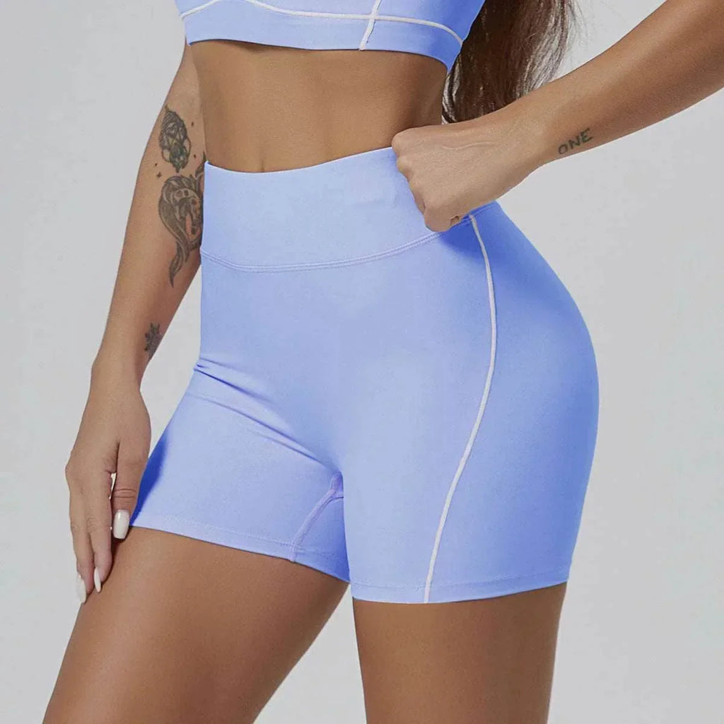 Nude Feel High Elastic Yoga Bra & Pants Set - ZA-Zola