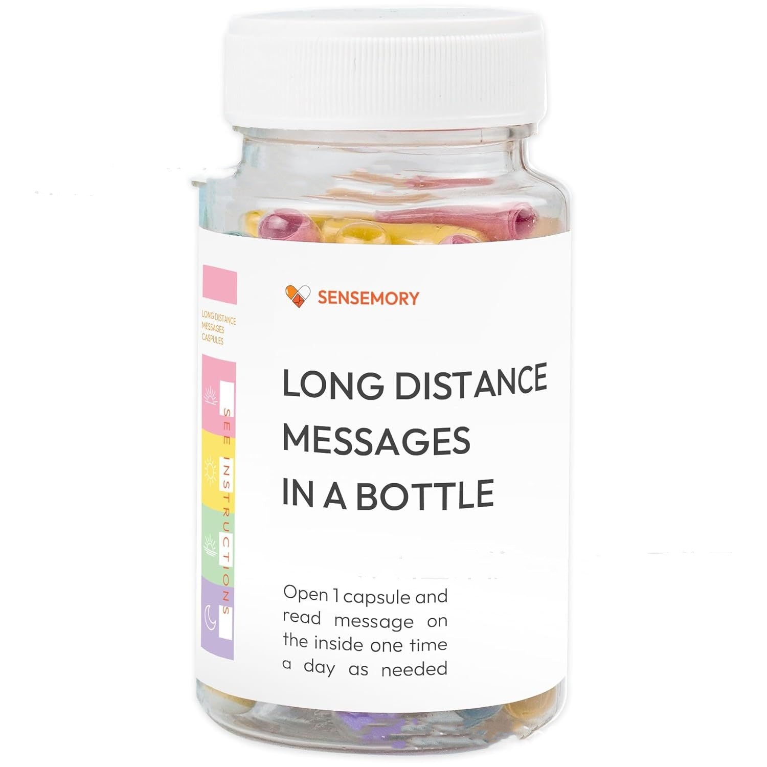 Love Messages in a Bottle Gift | Long Distance Capsule Notes
