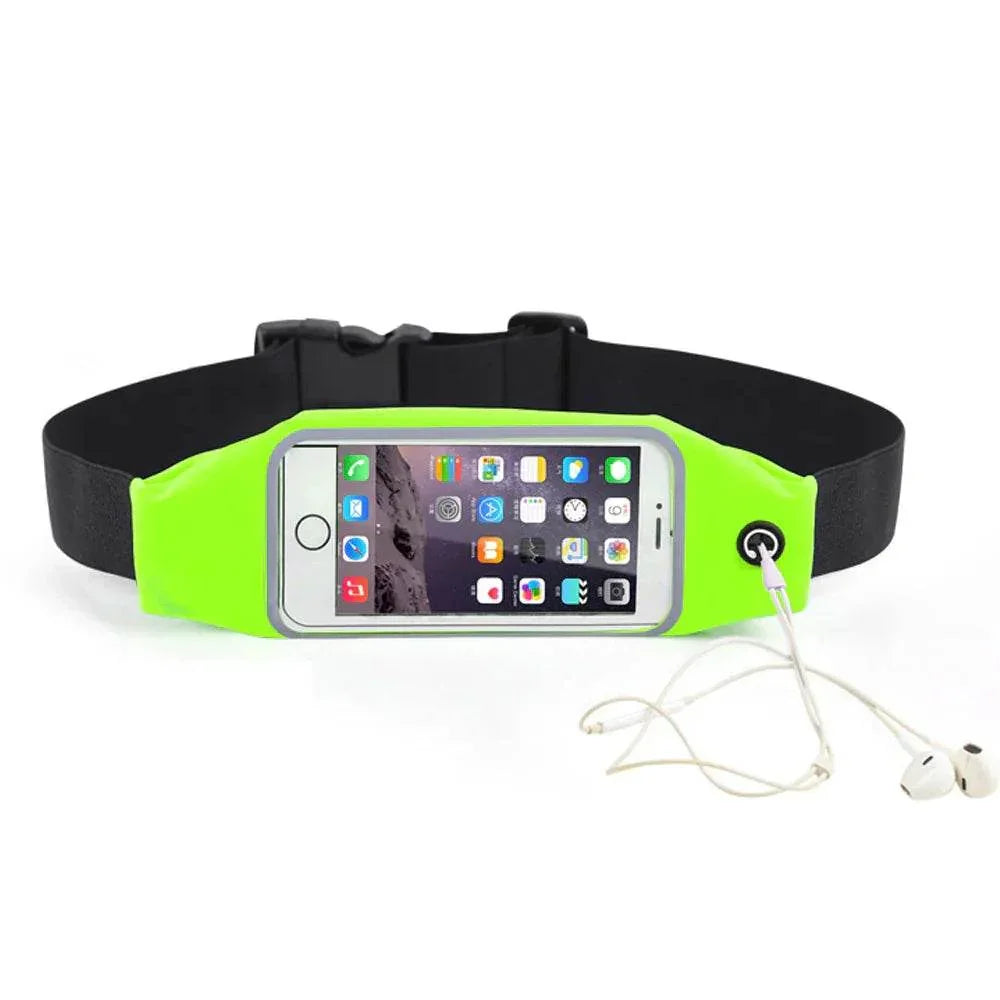 Touch Screen Clear Phone Waist Bag for Running & Outdoor Sports – Unisex, Soft & Sweatproof - ZA-Zola