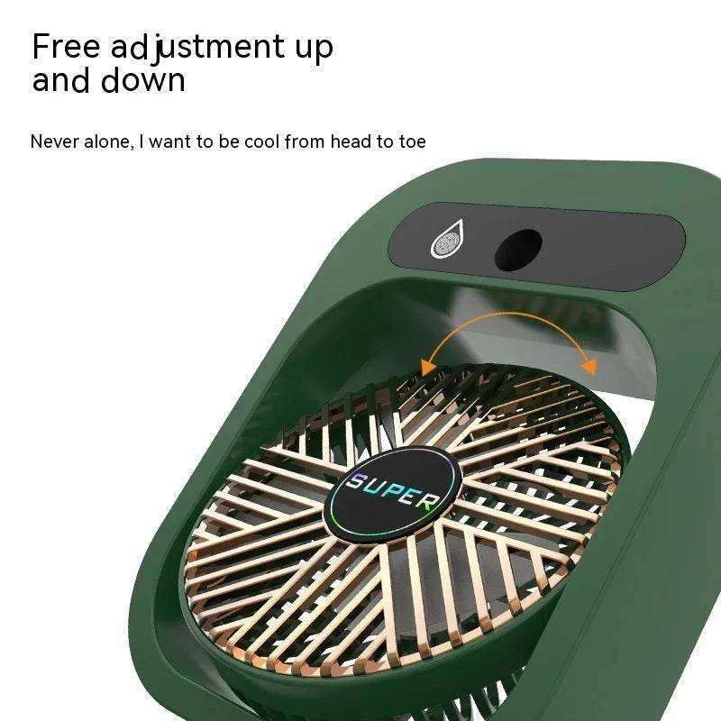 USB Misting Fan & Humidifier – 3 Wind Speeds, Cooling - ZA-Zola