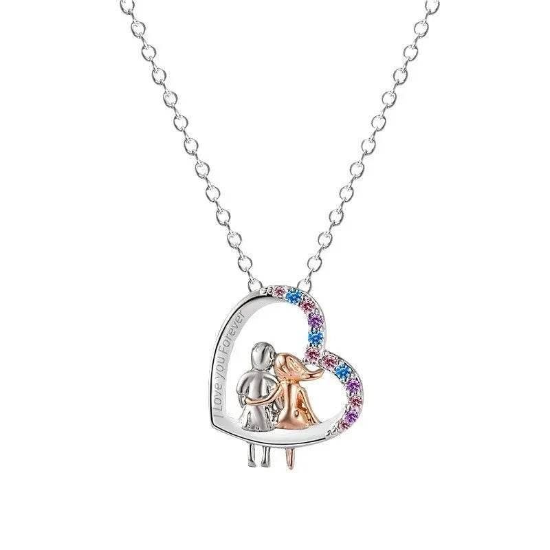 Shop Love Couple Heart Necklace – Buy Now! - ZA-Zola