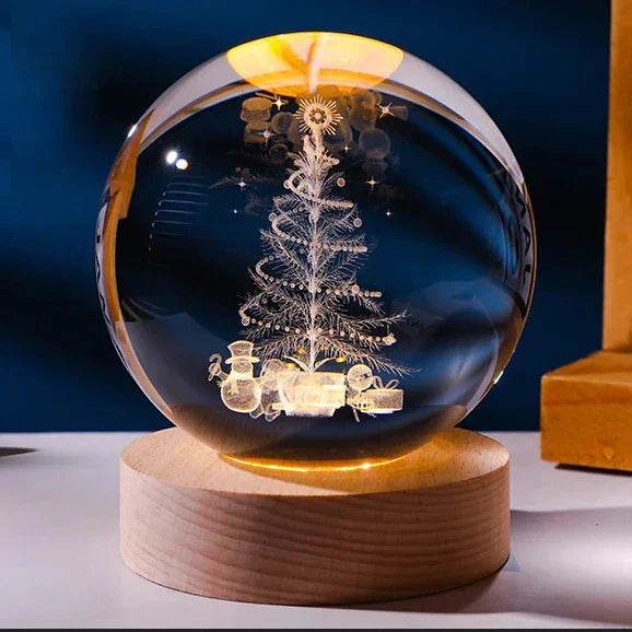 Buy Crystal Ball Night Lamp - Starry Sky Ambience - ZA-Zola