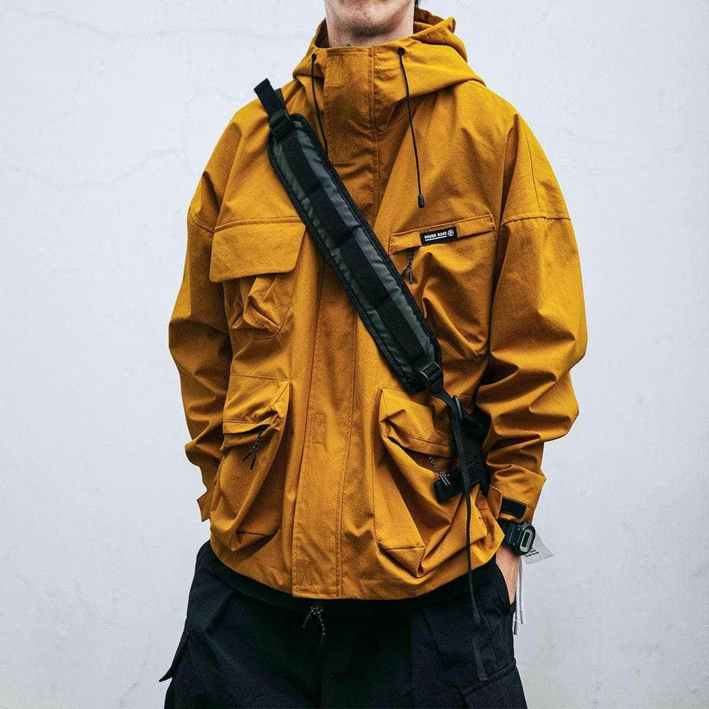 Men's Hooded Jacket | Windproof & Functional Casual Jacket - ZA-Zola