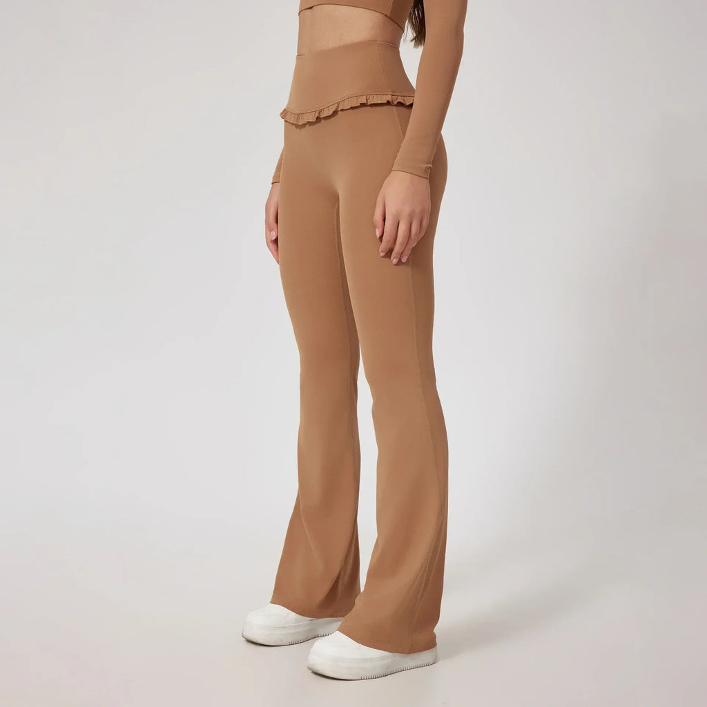 High Waist Nude Yoga Pants Hip-Lifting Fit - ZA-Zola