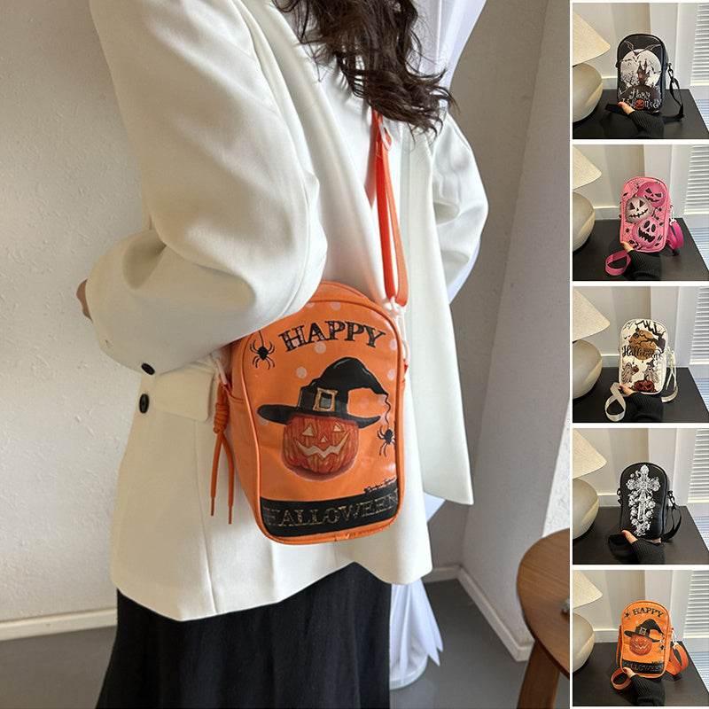 ZA-Zola Halloween Graffiti Cartoon Phone Bag - ZA-Zola
