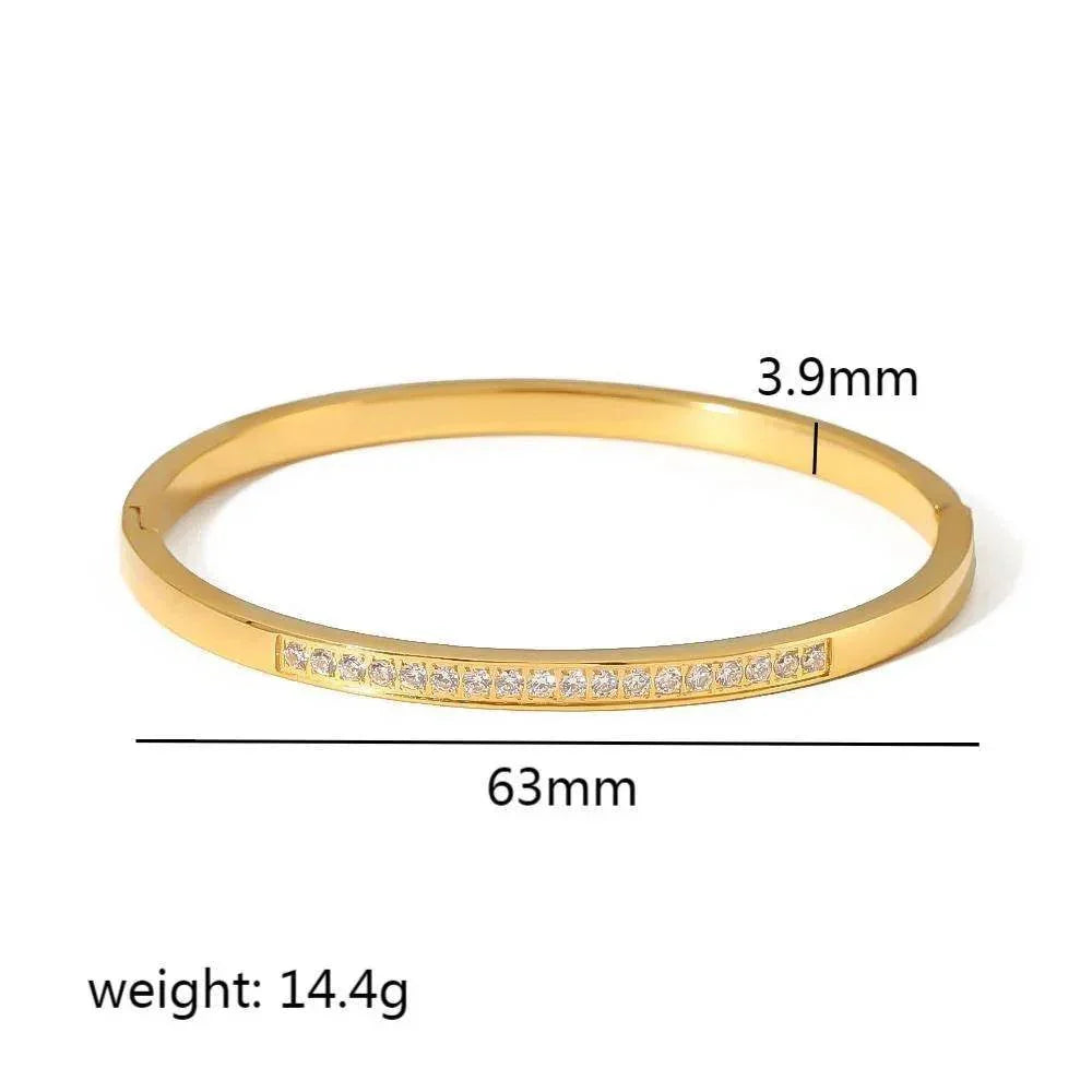 Titanium Steel Star Buckle Bracelet – INS Style - ZA-Zola