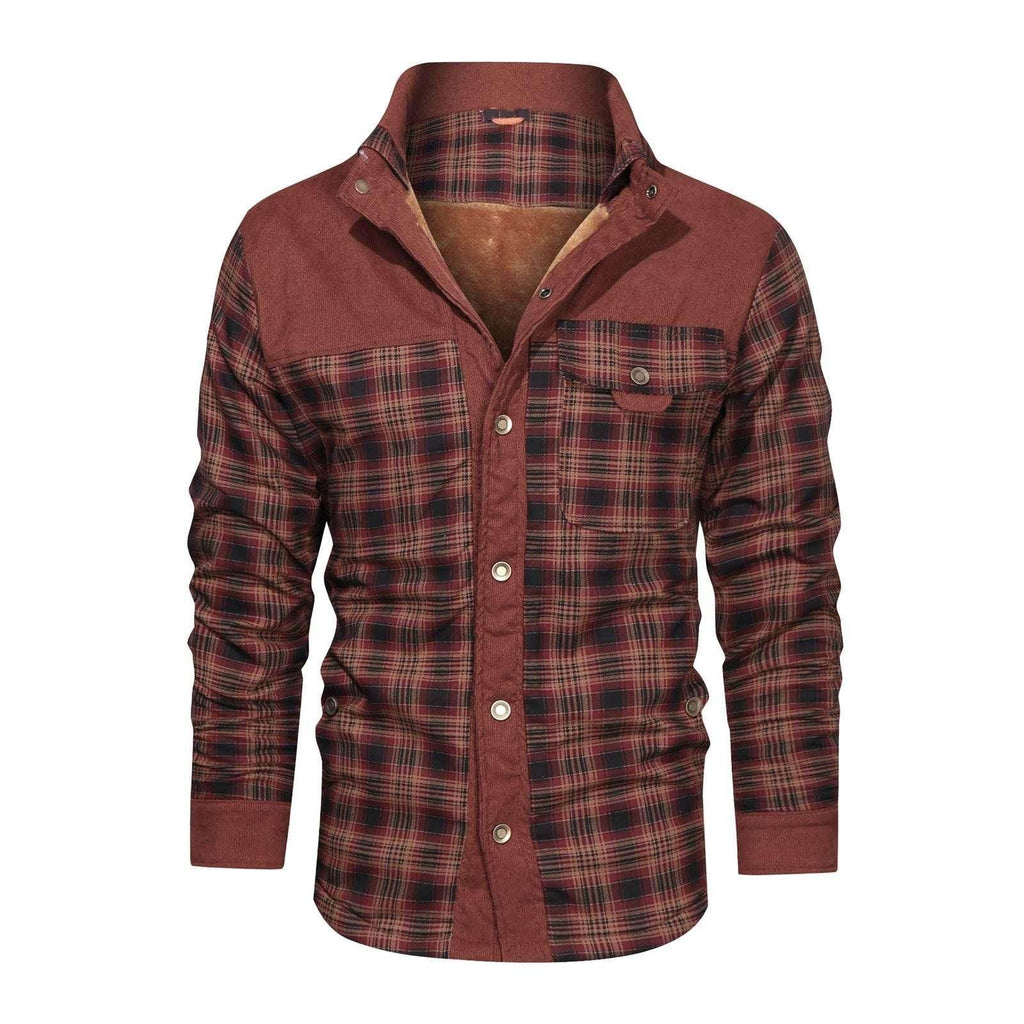 Men's Wool Thick Coat Jacket – Autumn & Winter Essential - ZA-Zola