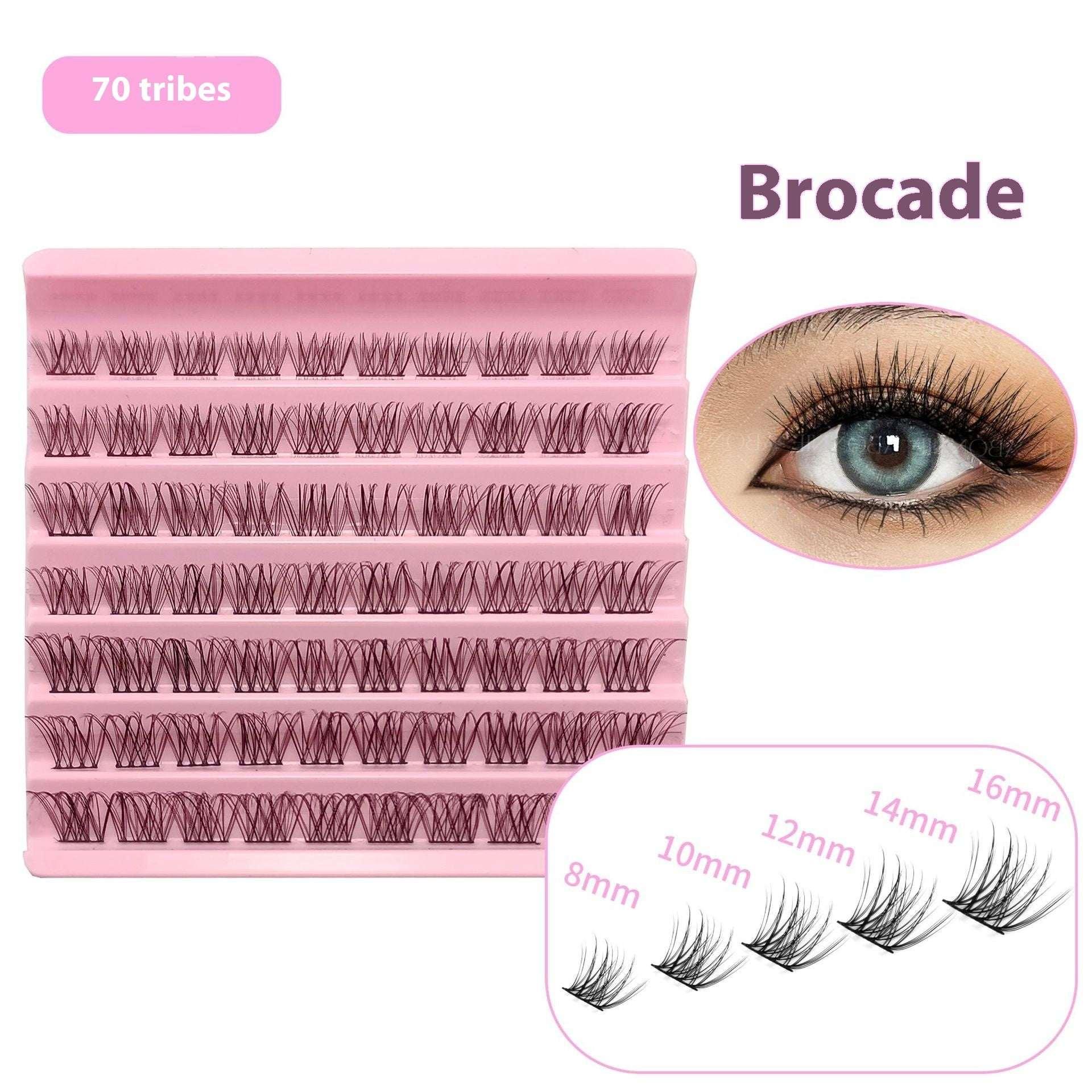 5D Messy False Eyelashes – Thick Hot Melt Volume - ZA-Zola