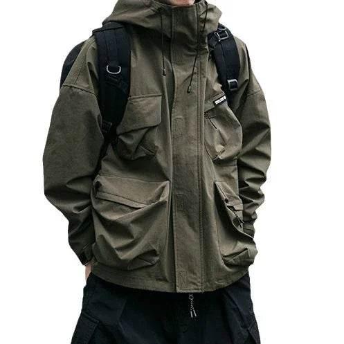 Men's Hooded Jacket | Windproof & Functional Casual Jacket - ZA-Zola