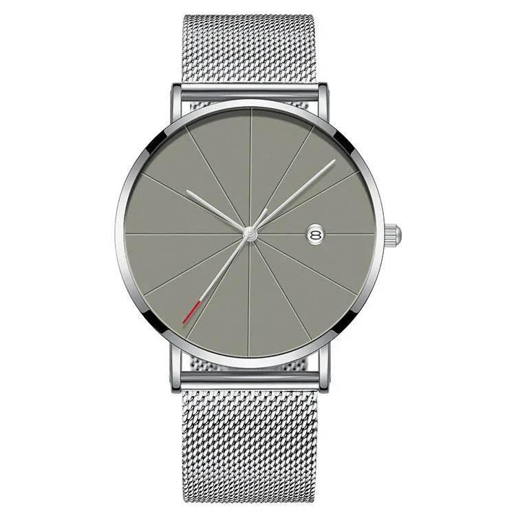Men’s Simple Waterproof Quartz Watch with Calendar - ZA-Zola