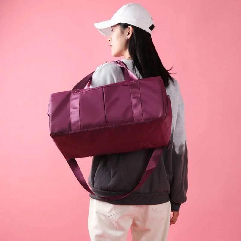 Waterproof Fitness Sports Travel Duffel Bag – Gym & Weekend Bag for Men & Women - ZA-Zola