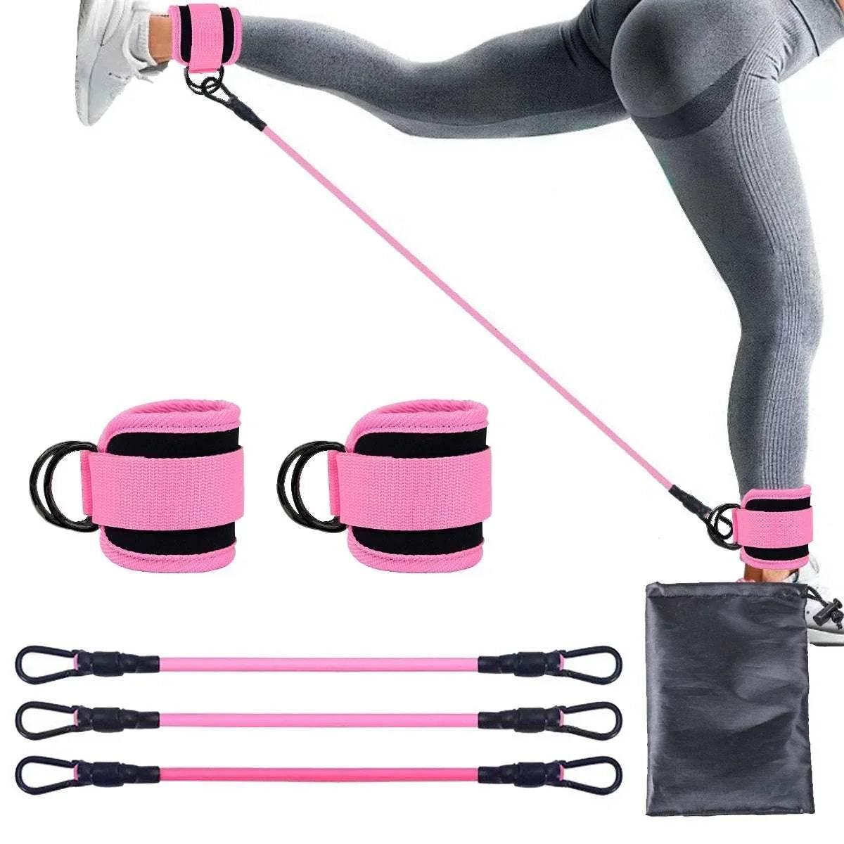 Ankle Strap Resistance Bands – Strength & Fitness Training - ZA-Zola