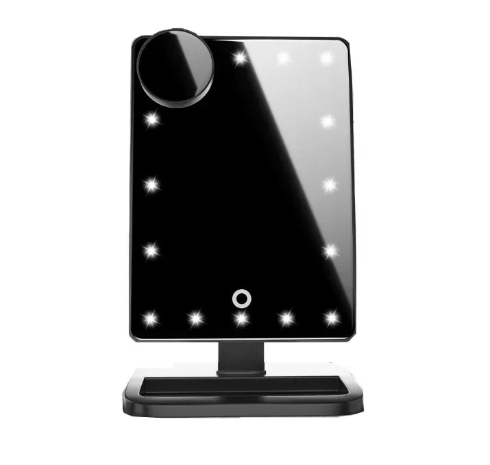 LED Makeup Mirror with Bluetooth Speaker and 10X Magnifier - ZA-Zola