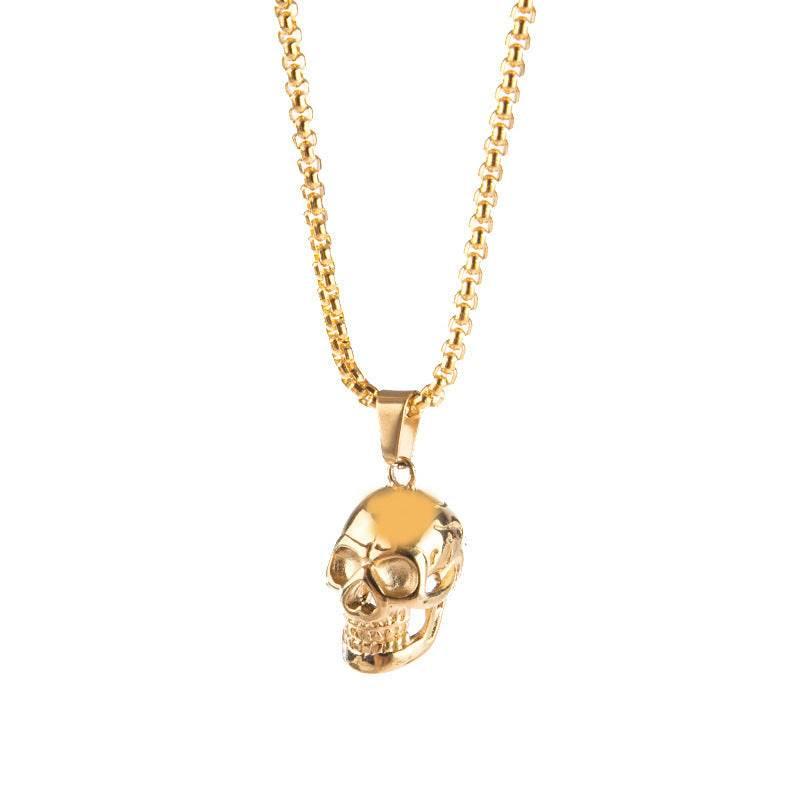 ZA-Zola Halloween Skull Punk Necklace Unisex - ZA-Zola