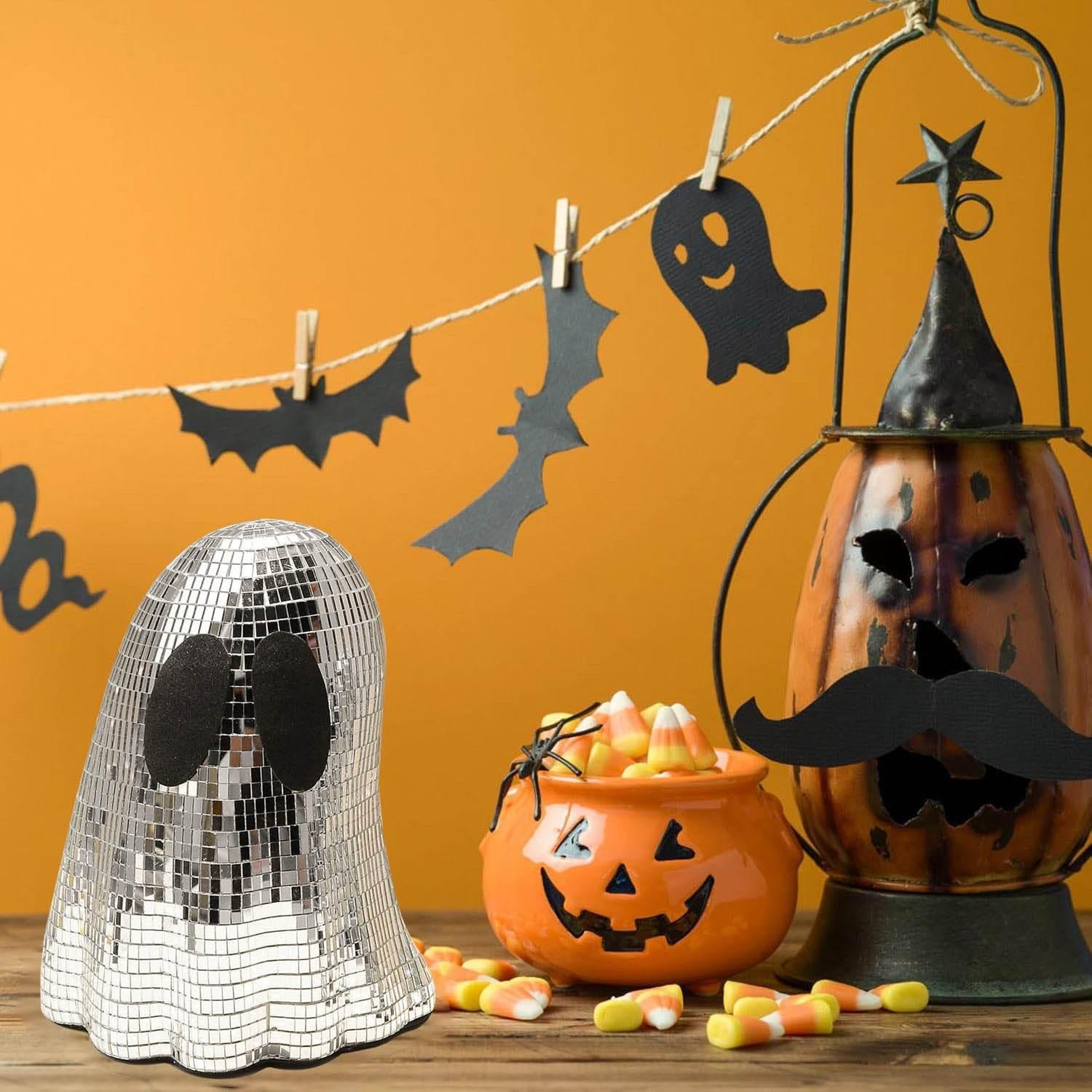 ZA-Zola Halloween Mosaic Mirror Ghost Decoration - ZA-Zola